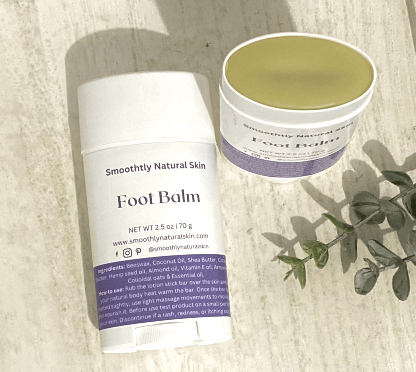 Foot Balm | Smoothly Natural Skin