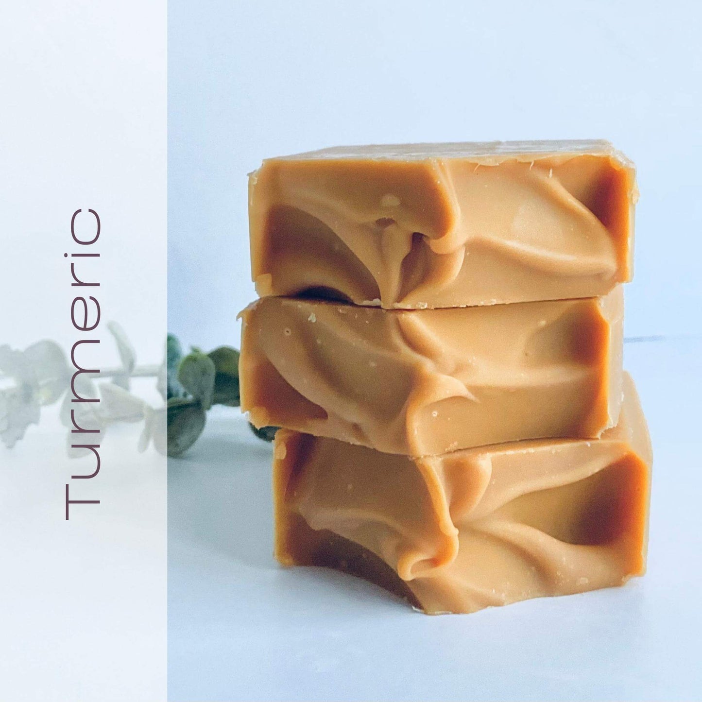 Turmeric natural handcrafted soap for glowing skin – organic, anti-inflammatory, and nourishing skincare.
