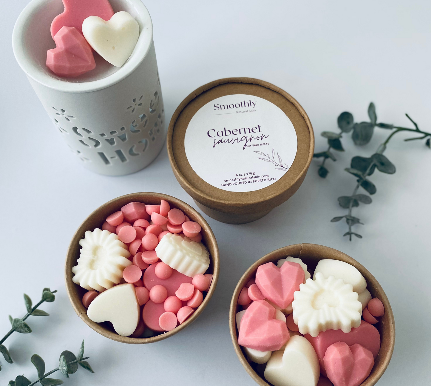 Hearts & mini dots wax melts