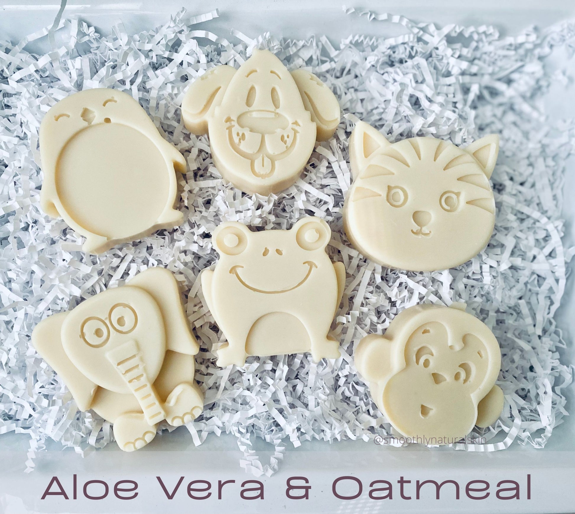 Aloe Vera & Oatmeal Soap for kids.