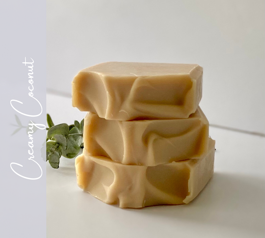 Creamy Coconut Soap | Handcrafted Soap | Vegan Soap Bar