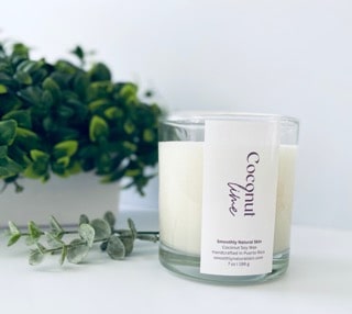 Coconut lime | Coconut soy wax candle