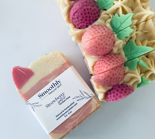 Discover the luxurious feel of our handmade organic soap, meticulously crafted using natural ingredients and enriched with moisturizing oils. Perfect for all skin types, our soap is made without harsh chemicals, ensuring a gentle cleanse that leaves your skin feeling soft and refreshed.