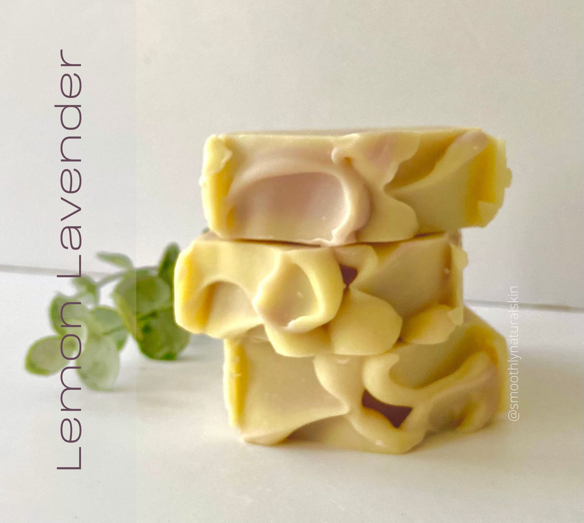 Indulge in the luxurious harmony of our Lemon Lavender Natural Soap, where vibrant citrus meets soothing florals. This handcrafted soap features a garden-fresh fragrance that opens with zesty lemon and sweet orange, invigorating your senses with a burst of freshness. As the citrus notes gently fade, they reveal a heart of classic lavender, enriched by subtle accents of eucalyptus and shimmering green tones, creating a truly refreshing and balanced aroma.