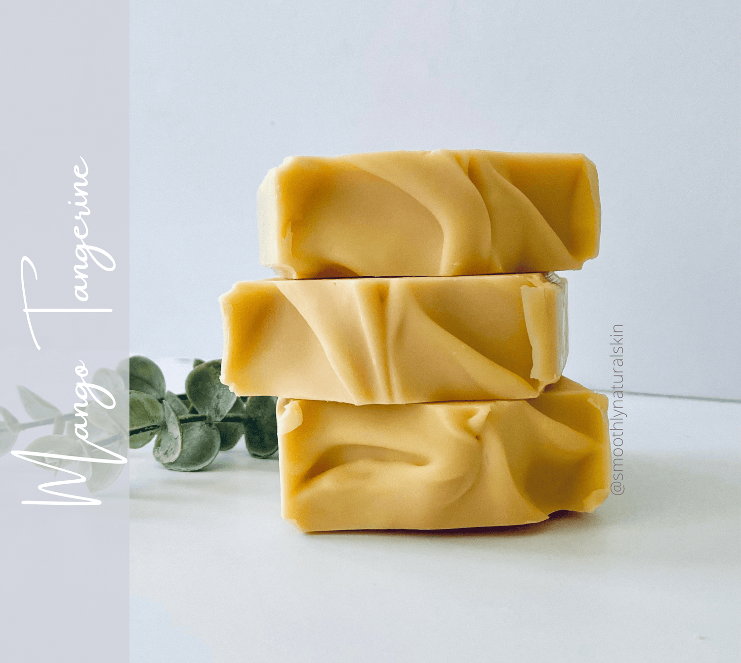This Mango tangerine soap has a tropical blend of mango mixed with zesty clementines and red raspberries blended with sweet vanilla. Just a perfect blend; it smells so good!