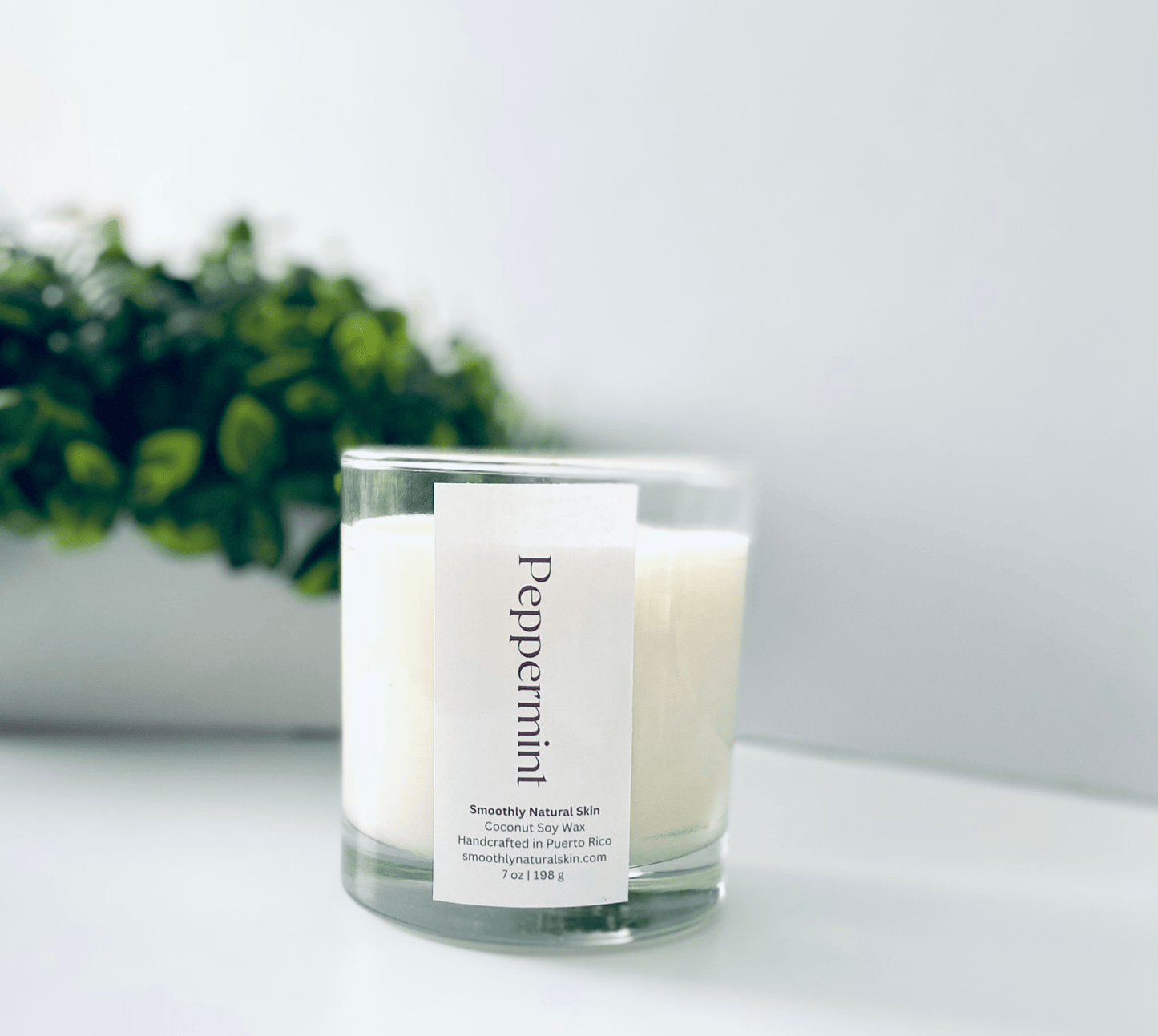 Peppermint Candle smells just like peppermint candy. It has a is a very fresh, clean, true peppermint scent. A Best Seller!