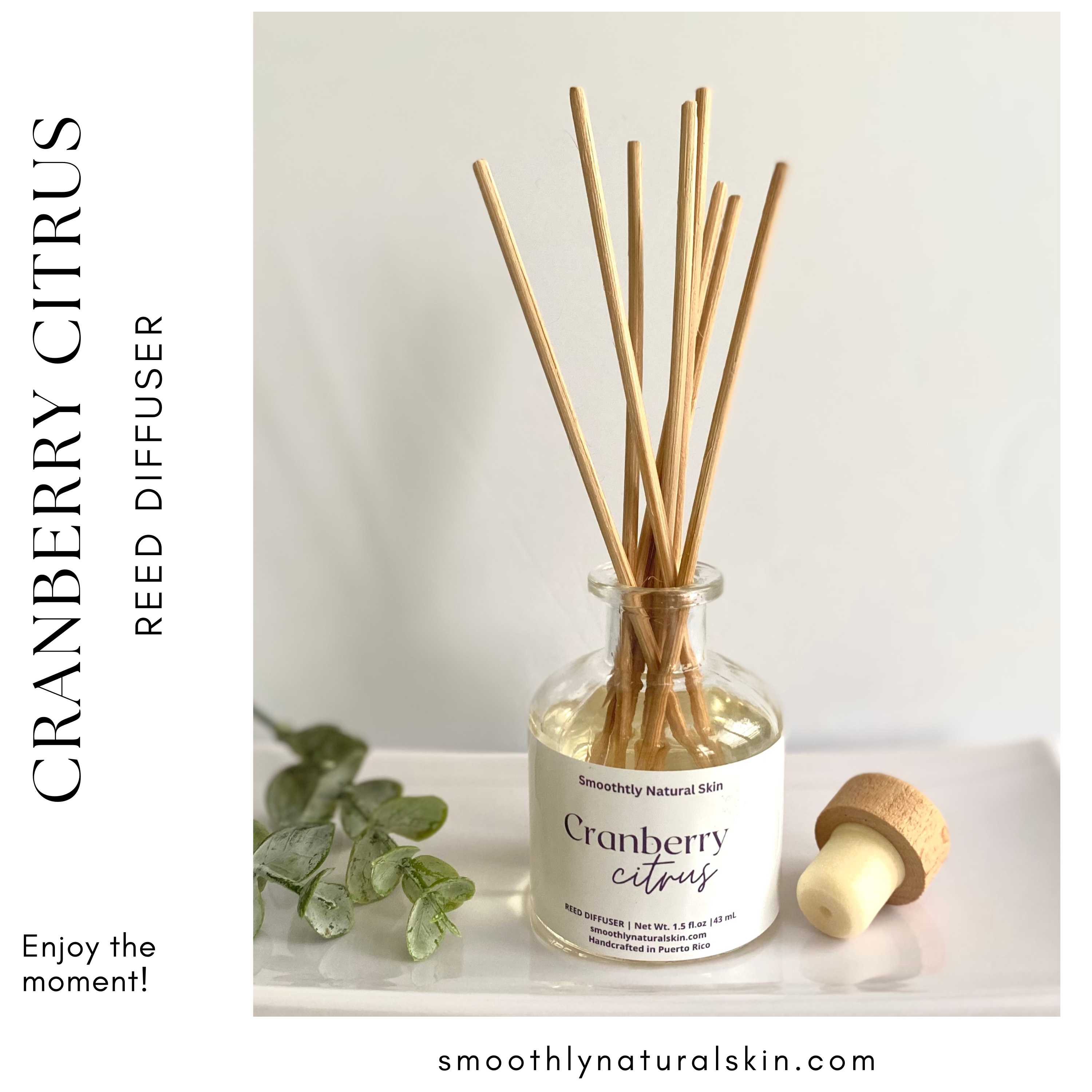 Reed diffuser – Smoothly Natural Skin