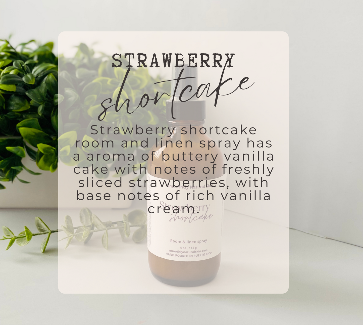 Strawberry Shortcake Room and Linen Spray