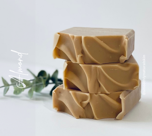 Almond Soap Bar | Handcrafted Soap Bar | Vegan Soap Bar