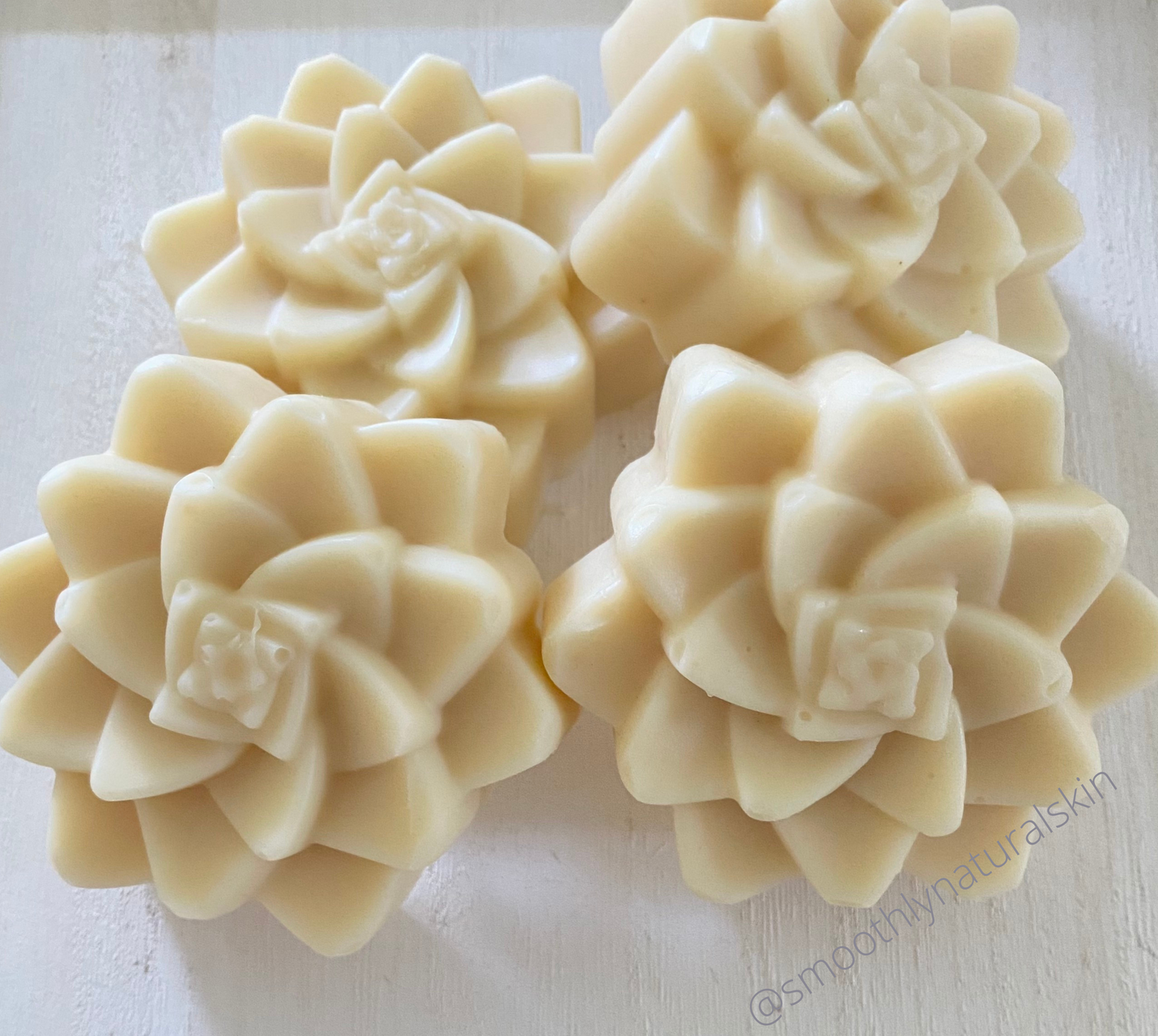 To elaborate our Aloe Vera & Oatmeal Soap we are using nourishing butters, conditioning oils and Aloe Vera. This soap is unscented and belongs to our Naked Collection, perfect for sensitive skin. For more unscented soap visit our page, in the Naked collection section. All our soaps are made in small batches using the cold process method. Smoothly Natural Skin