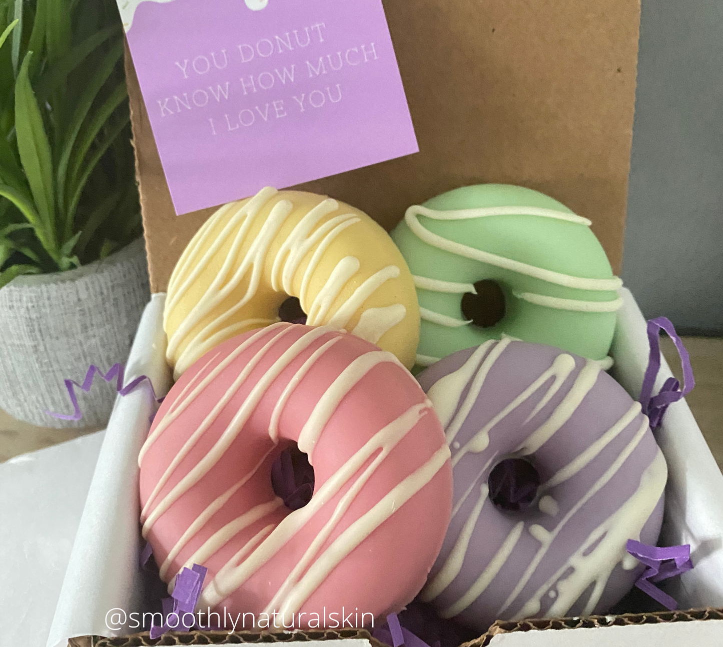 These donuts soaps set are so cute, that kids and adults love them. They will be a perfect gift for donuts lovers (no calories added LOL); as a party favor or for anyone who love’s donuts. Smoothly Natural Skin 