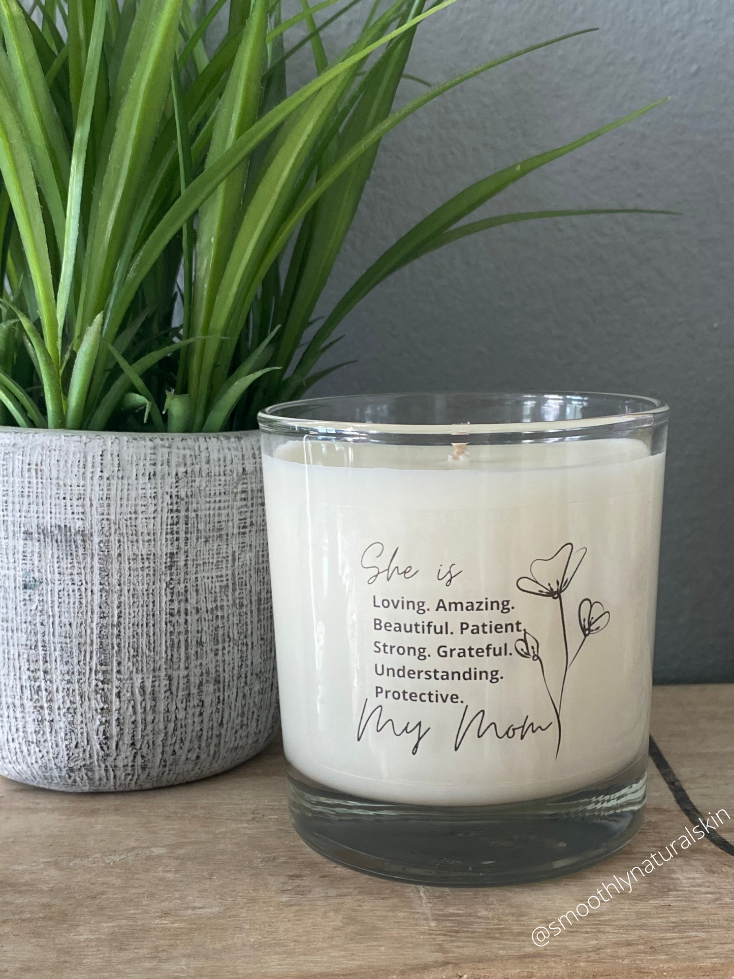 Soy Wax Candles | She is my Mom candle