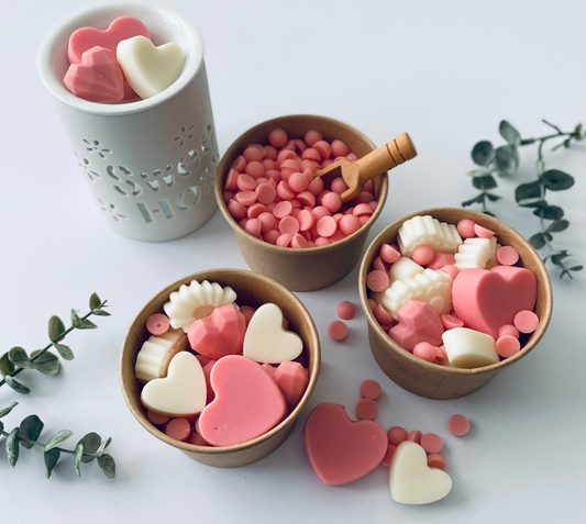 Hearts & mini dots wax melts